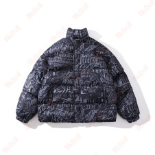 mens black puffer jacket